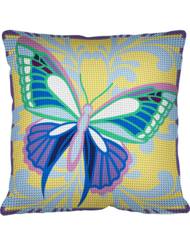 Kit coussin : 50x50 : N18 - papillon kit - coussin