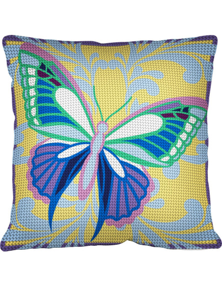 Kit coussin : 50x50 : N18 - papillon kit - coussin
