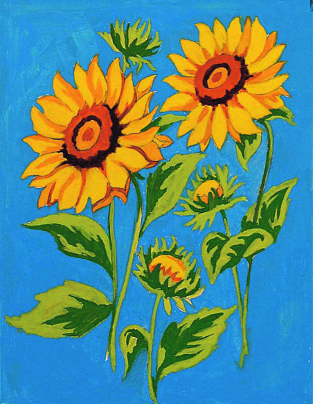 Kit canevas : 20x25 cm, blanc