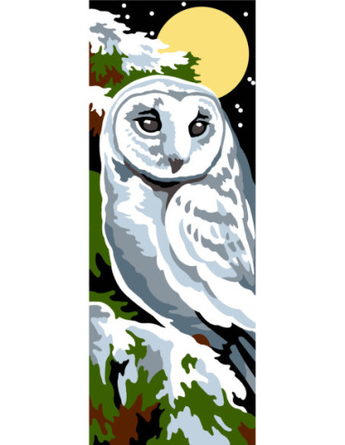 Canevas : 25x60 cm, N23 - au cœur de l'hiver unité