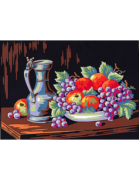 Canevas : 30x40 cm, Nature morte
