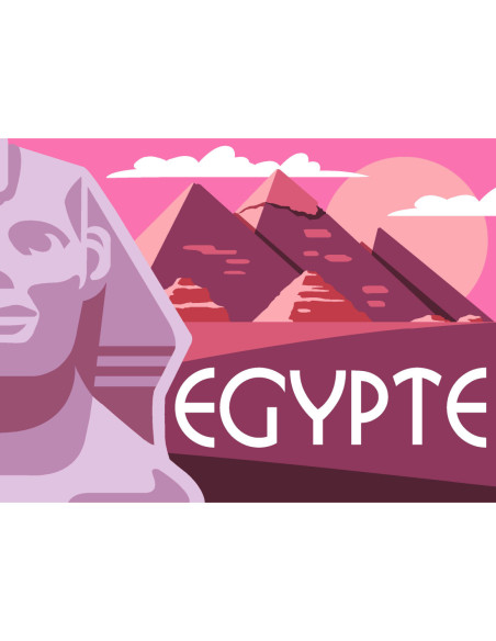 Canevas : 30x40 cm, N24 - Egypte