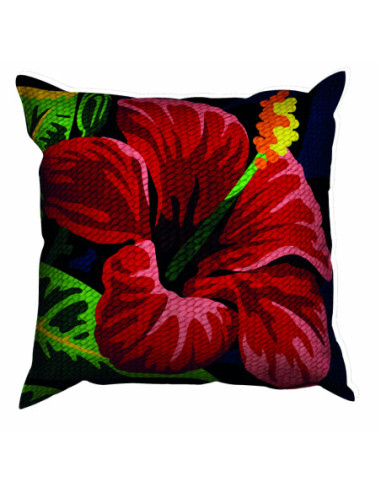 Kit coussin : 50x50 : Hibiscus