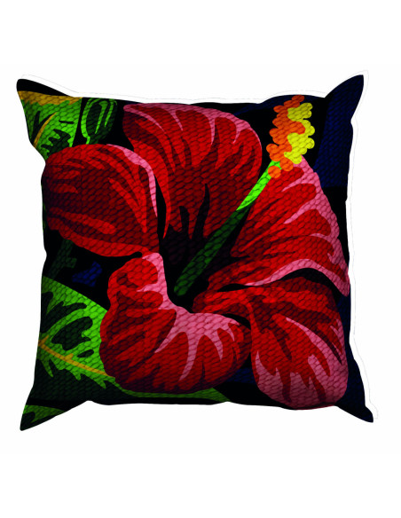 Kit coussin : 50x50 : Hibiscus