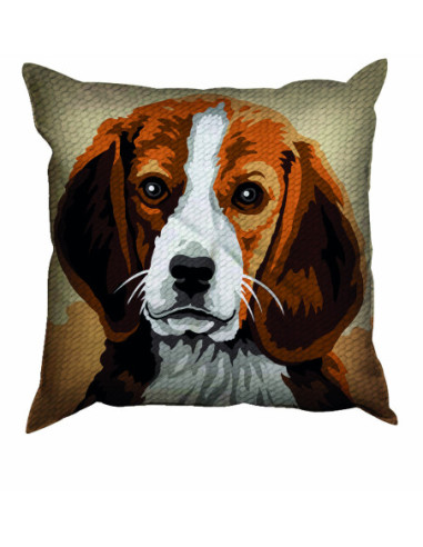 Kit coussin : 50x50 : Beagle