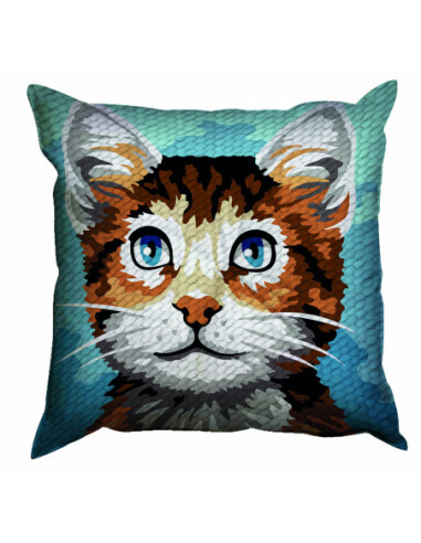 Kit coussin : 50x50 : Chat