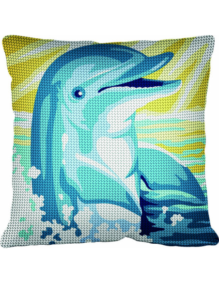 Kit coussin : 50x50 : Dauphin