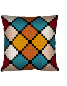 Kit coussin : 50x50 : N23 - damier