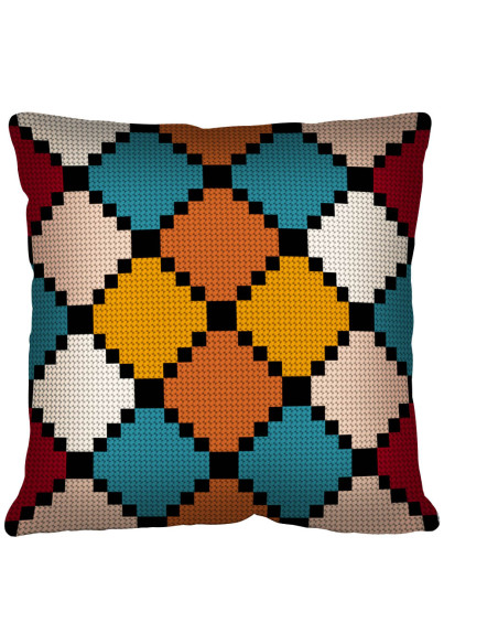 Kit coussin : 50x50 : N23 - damier