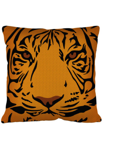 Kit coussin : 50x50 : N24 - tigre