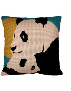 Kit coussin : 50x50 : N24 - panda