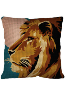 Kit coussin : 50x50 : N24 - lion