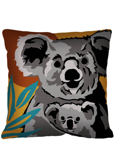 Kit coussin : 50x50 : N24 - koala