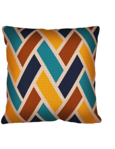 Kit coussin : 50x50 : N24 - tressage