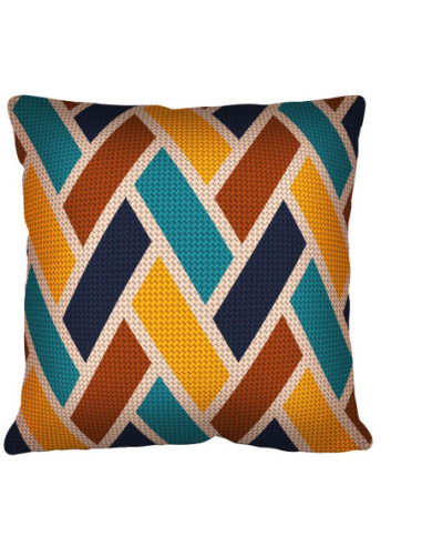 Kit coussin : 50x50 : N24 - tressage