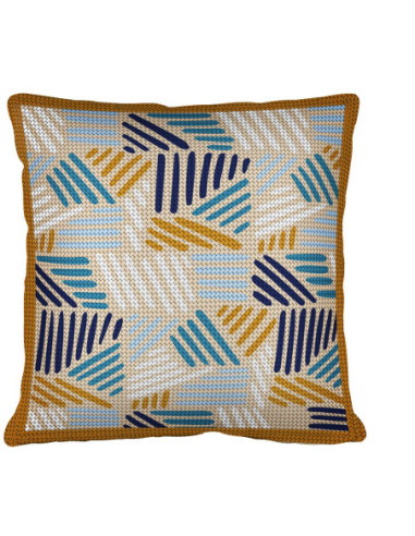 Kit coussin : 50x50 : N24 - zébra