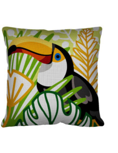 Kit coussin : 50x50 :N21 - toucan