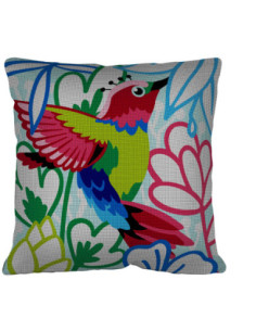 Kit coussin : 50x50 : N21 - colibri