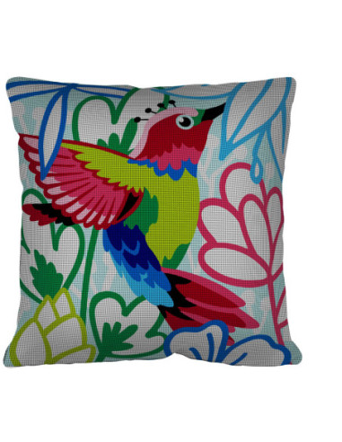 Kit coussin : 50x50 : N21 - colibri