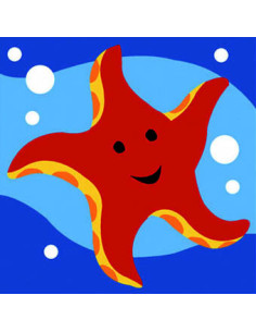 Kit canevas : 20x20 : Etoile