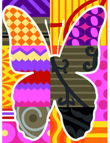 Canevas : 40x50 cm, papipatch