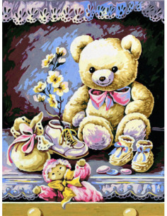 Canevas : 40x50 cm, premiers pas