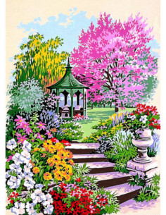 Canevas : 45x60 cm, la gloriette