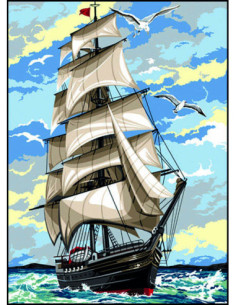 Canevas : 45x60 cm, Grand mat