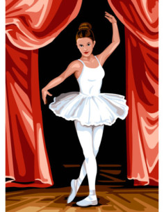 Canevas : 45x60 cm, N20 - petits pas