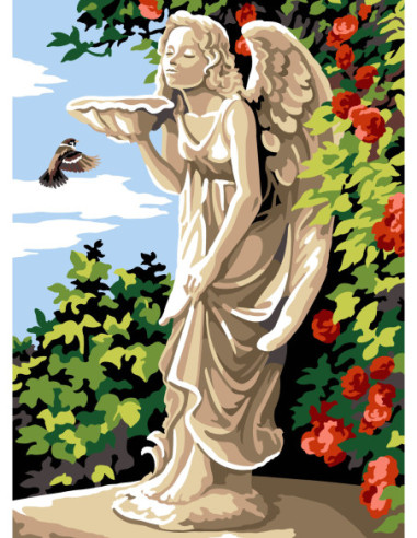 Canevas : 45x60 cm, N23 - belle de granit