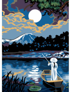 Canevas : 45x60 cm, N24 - la traversée