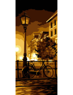 Canevas : 70x40 cm, N22 - clair-obscur