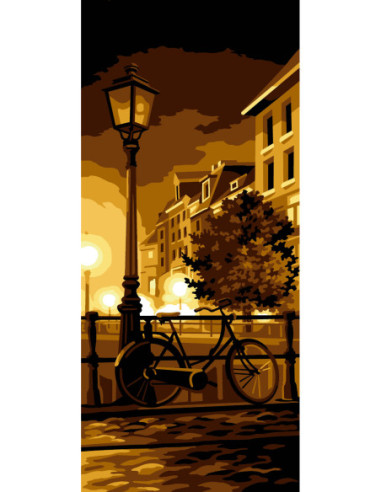 Canevas : 70x40 cm, N22 - clair-obscur