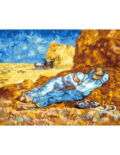 Canevas : 75x90 cm, N21 - la méridienne