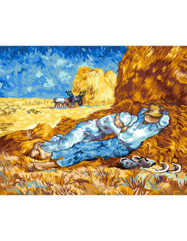 Canevas : 75x90 cm, N21 - la méridienne