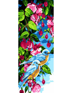 Canevas : 25x60 cm, Duo