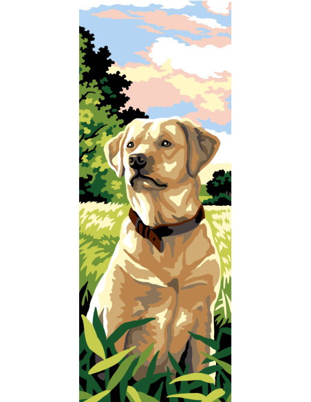 Canevas : 25x60 cm, N22 - dans les herbes