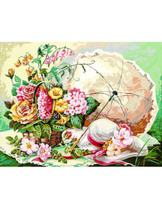 Canevas : 60x80 cm, bagatelles