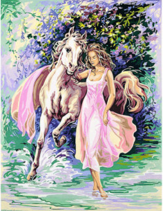 Canevas : 60x80 cm, aquarella