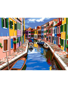 Canevas : 60x80 cm, N19 - burano