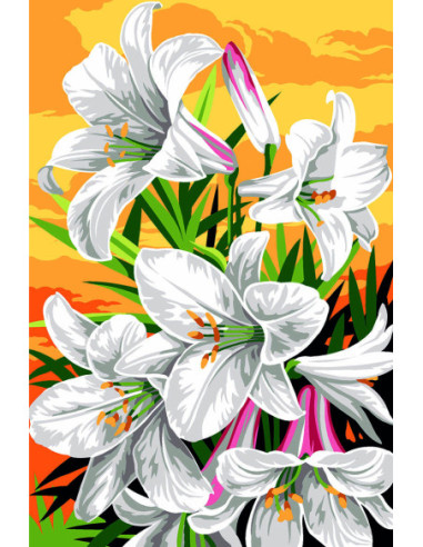 Canevas : 30x40 cm, lys