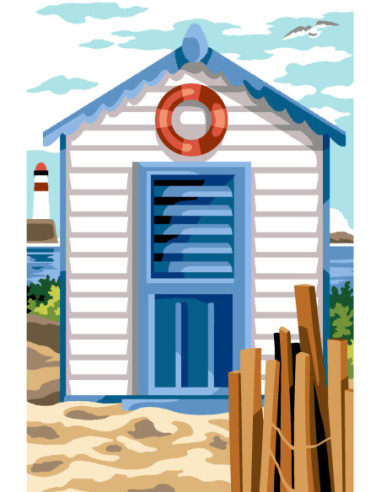 Canevas : 30x40 cm,N22 - la cabine du phare