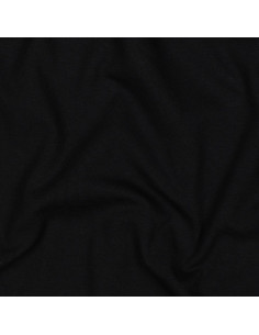 Jersey de coton uni, noir 2