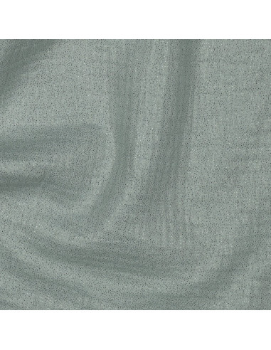 Double gaze de coton unie, pailletée, vert nil