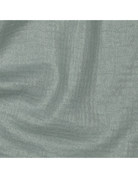 Double gaze de coton unie, pailletée, vert nil