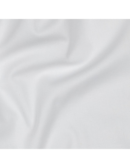 Tissu, Canvas Uni, Blanc, Laize 140 cm, 100% Coton 322g/m²
