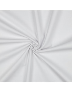 Tissu, Canvas Uni, Blanc, Laize 140 cm, 100% Coton 322g/m²
