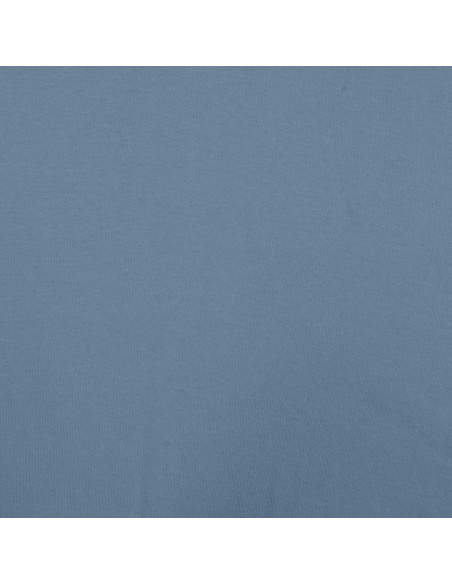 Tissu, Molleton Épais Uni, Bleu Jean Clair, Laize 150 cm, 70% Coton 30% Polyester 280g/m²