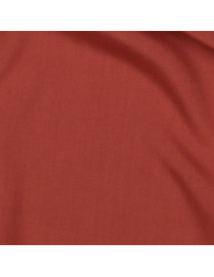 Viscose unie Radiance, terracotta 2