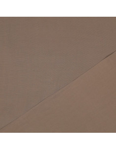 Viscose unie Radiance, taupe 2